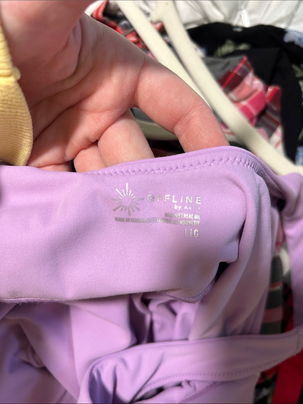Aerie Tank Athletic Dress - Lavender L - Picture 7 of 7